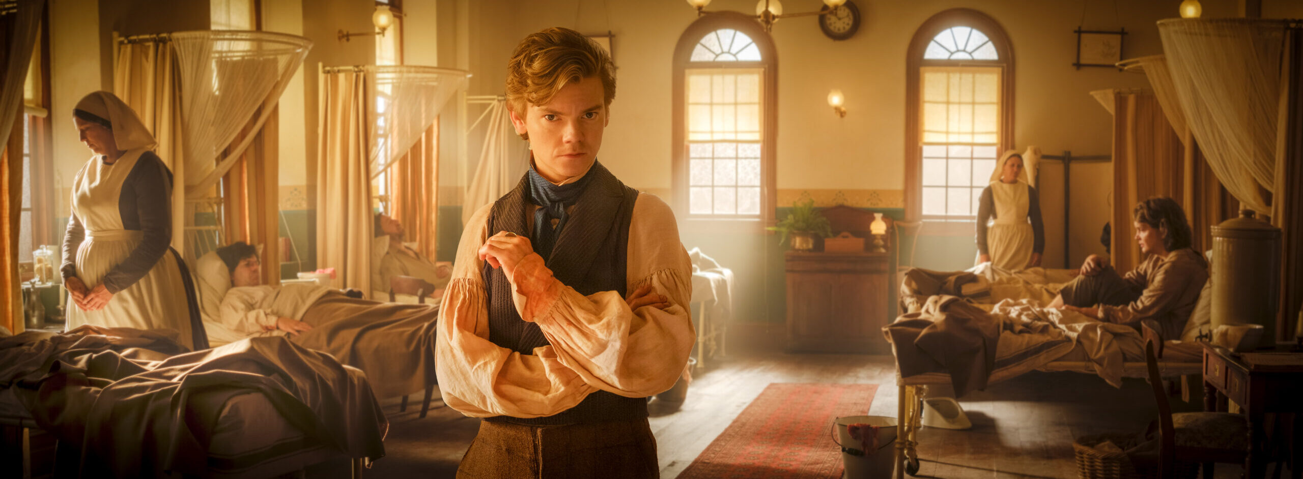Unit Still Photographer John Platt's image of Thomas Brodie Sangster from The Artful Dodger