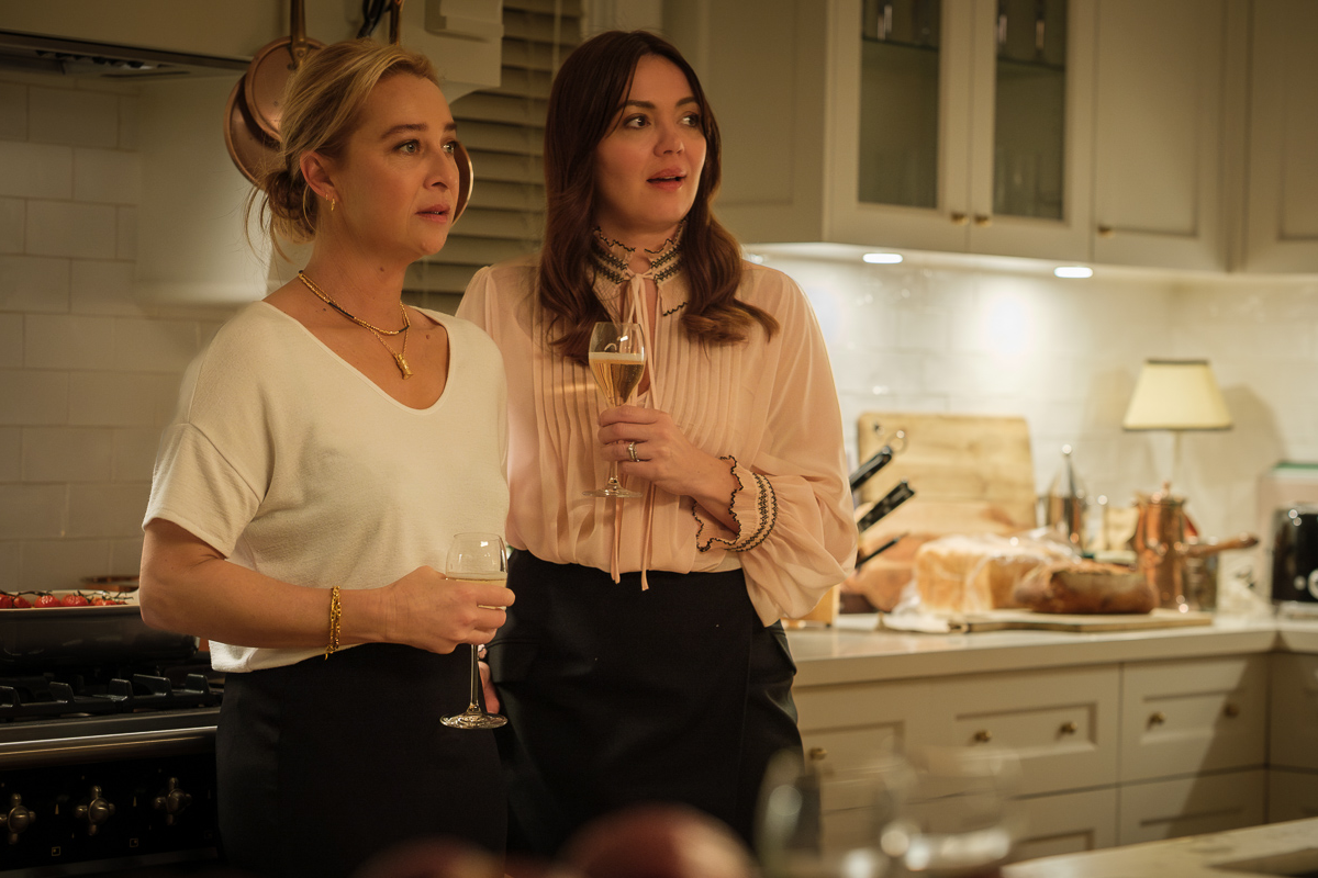 Asher Keddie as Evelyn Jones in Strife Ser 2